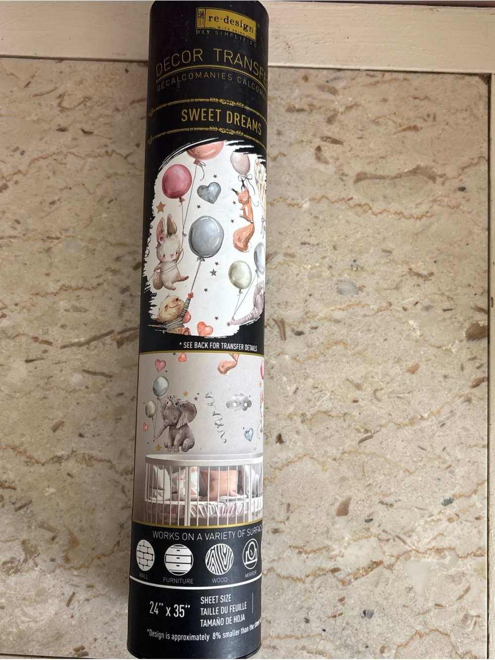Re-Design with Prima Decor Transfer in the "Sweet Dreams” design